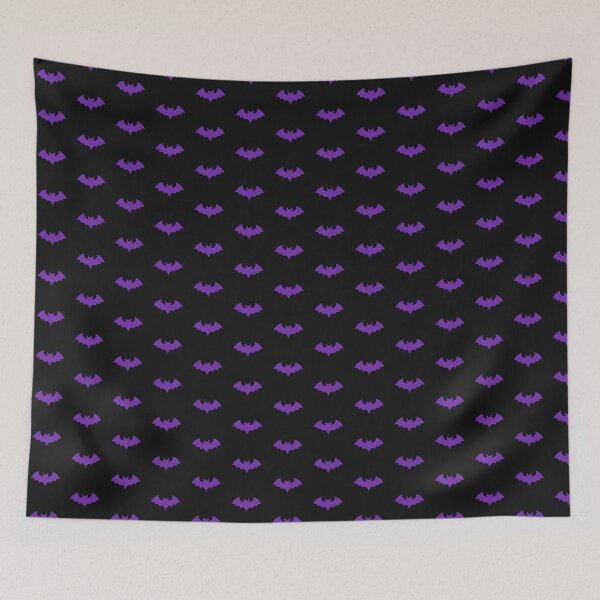 Item preview, Purple Bat - Minimalist Halloween Graphic designed and sold by anna2681.