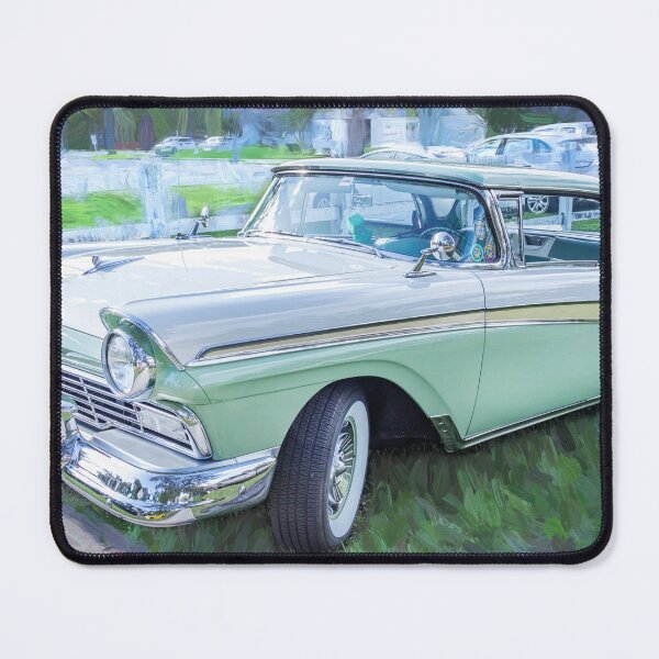 Item preview, 1957 Green & White Ford Fairlane Skyliner Convertible X153 designed and sold by RichFrancoCars.