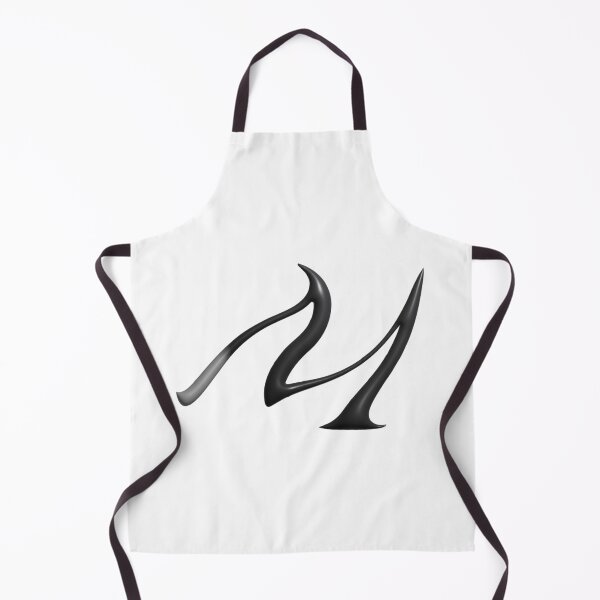 Item preview, Letter M – 3D Liquid Chrome Futuristic Monogram designed and sold by uncoXab.