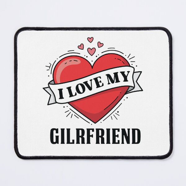 Item preview, Gift For GF I Love My Girlfriend designed and sold by FemmePod.