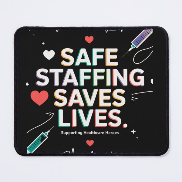 Item preview, Safe Staffing Saves Lives designed and sold by TediThings.