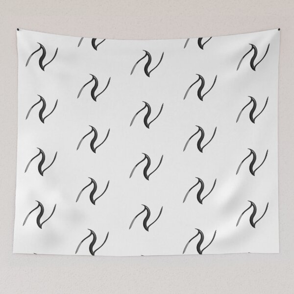 Item preview, Letter N – 3D Liquid Chrome Futuristic Monogram designed and sold by uncoXab.