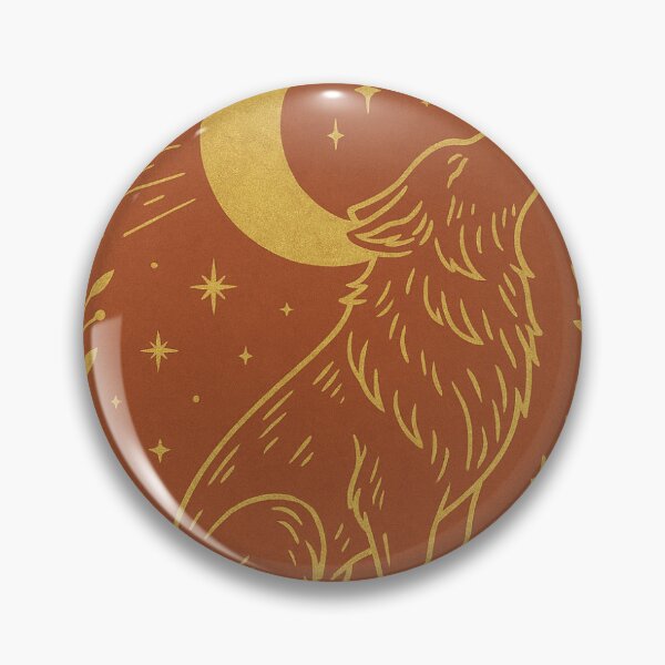 Item preview, Lunar Wolf Celestial designed and sold by BadaBingBear.