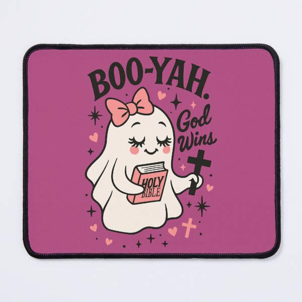 Item preview, Christian Halloween Boo Ya God Wins  designed and sold by HowToCanadian.