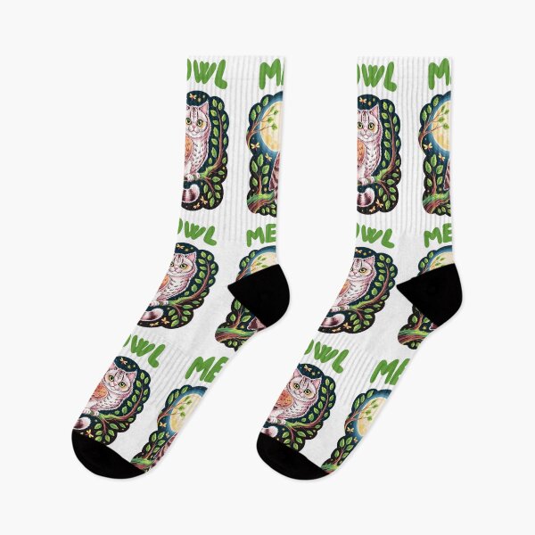 Item preview, Funny Cat Owl Meowl Brainrot Meme Lovers designed and sold by Zayavca.