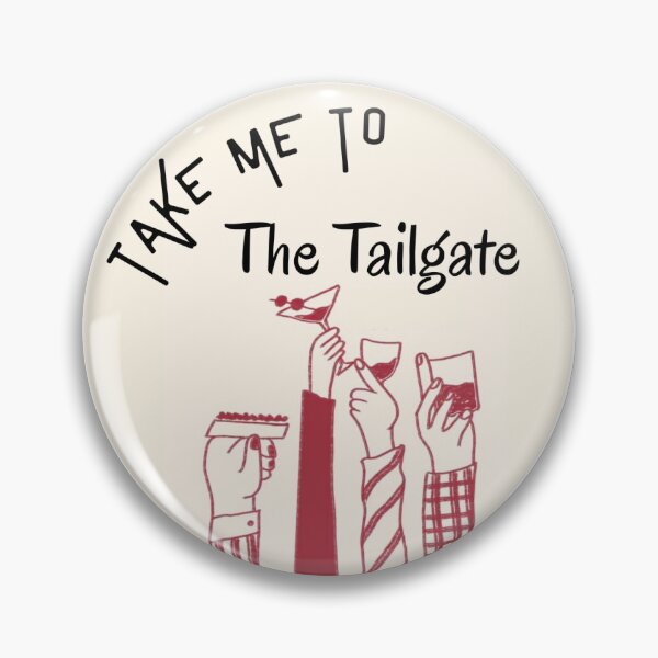 Item preview, Arkansas Tailgate Pin Button designed and sold by Kickoff Buttons.