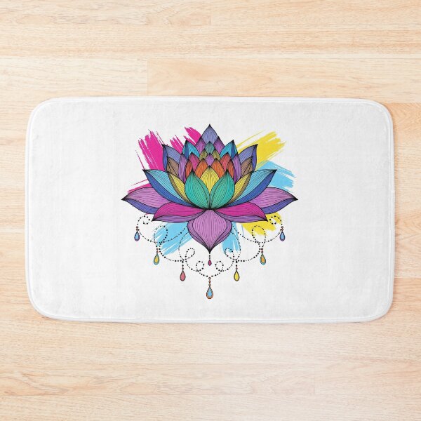 Item preview, Colorful Psychedelic Lotus Flower Lotus Mandala  designed and sold by TeeARTHY.