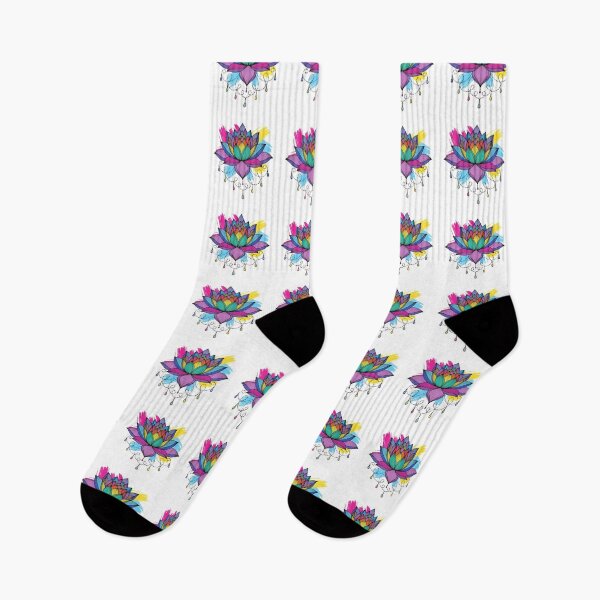 Item preview, Colorful Psychedelic Lotus Flower Lotus Mandala  designed and sold by TeeARTHY.
