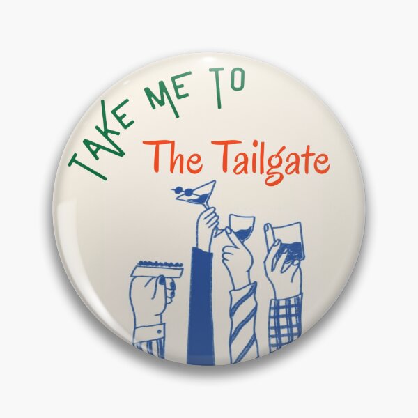 Item preview, Florida Tailgate Pin Button designed and sold by Kickoff Buttons.