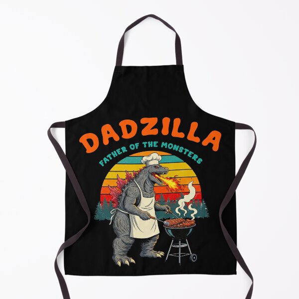 Item preview, Dadzilla King of the Monsters BBQ designed and sold by TeeARTHY.