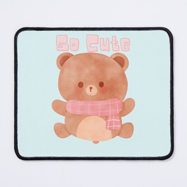 Item preview, Cute Bear Sticker – Adorable Kawaii Bear Design designed and sold by Moon's Arts.