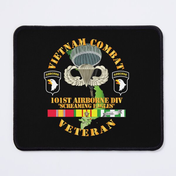 Item preview, Army - Vietnam Combat Veteran w 101st Airborne Div SSI V1 designed and sold by Military Insignia Products.