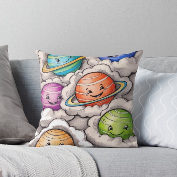 Item preview, Happy Planets in the Cosmos designed and sold by PinkiPop Studio.