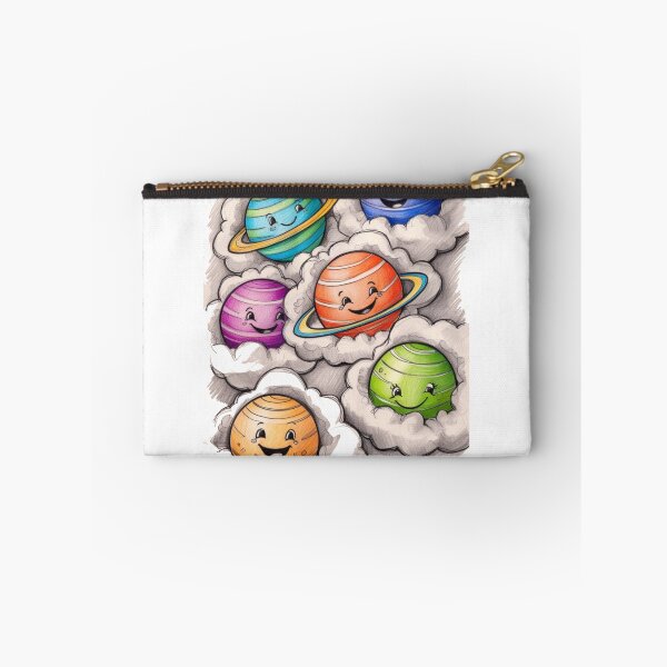 Item preview, Happy Planets in the Cosmos designed and sold by PinkiPop Studio.