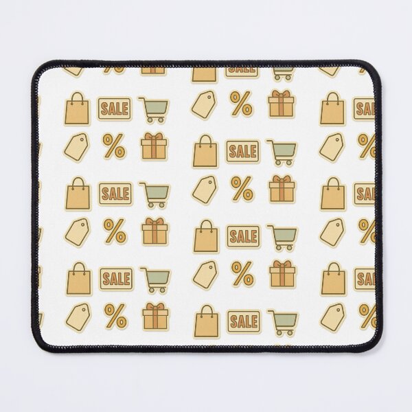 Item preview, Black friday sale icons with shopping cart and gift box, isolated on white background, AI generated designed and sold by dvoevnore.