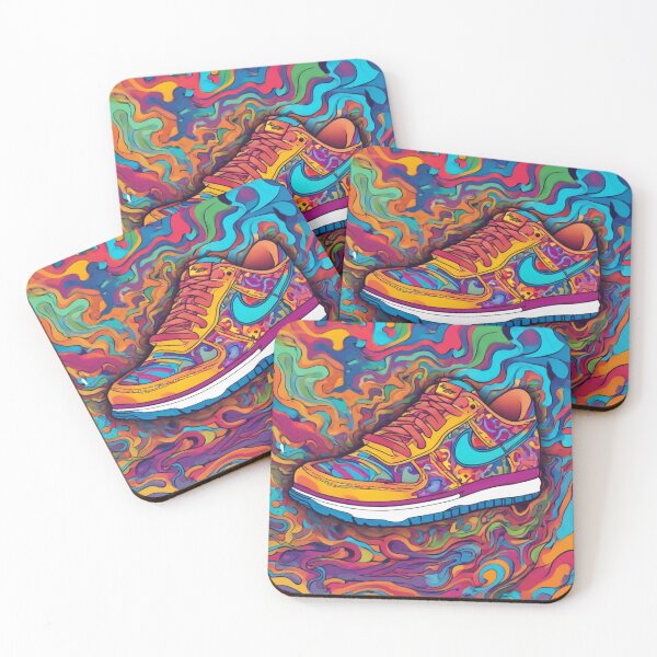 Item preview, Urban Graffiti with Nike Sneakers – High Resolution Image designed and sold by fintyskin.