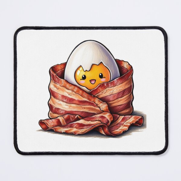 Item preview, Bacon Wrapped Happiness designed and sold by PinkiPop Studio.