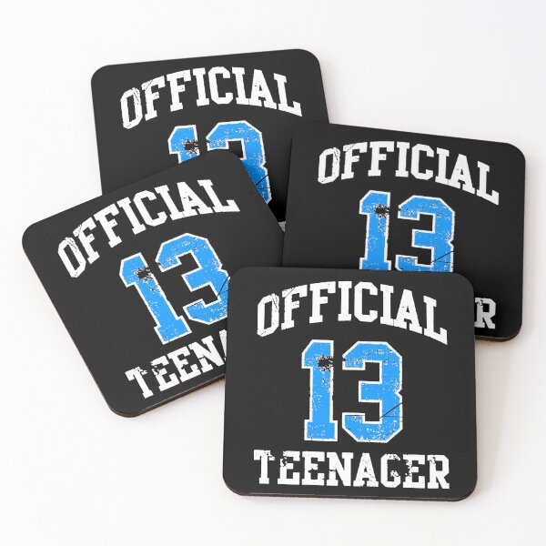 Item preview, 13 Official Teenager - Thirteen 13th Birthday Boy designed and sold by urban-design.