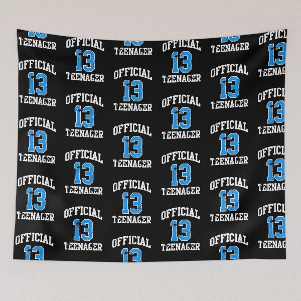 Item preview, 13 Official Teenager - Thirteen 13th Birthday Boy designed and sold by urban-design.