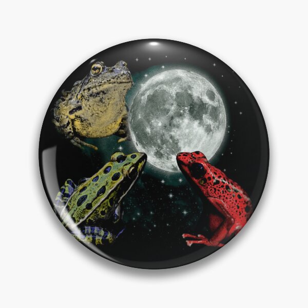 Artikelvorschau, Frosch Mond Lustiges Tier Shirt entworfen und verkauft von SassCity.