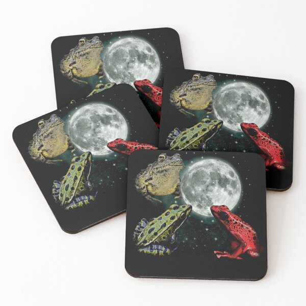Artikelvorschau, Frosch Mond Lustiges Tier Shirt entworfen und verkauft von SassCity.