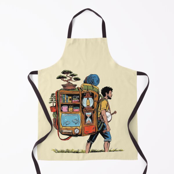 Item preview, Nomad hiking Whimsical Backpack designed and sold by TeeARTHY.