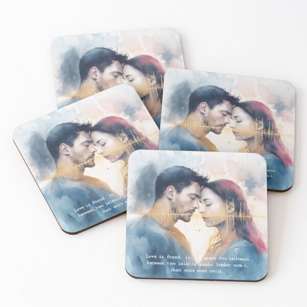 Item preview, Silent Embrace – Where Love Speaks Without Words designed and sold by MyyVibe.