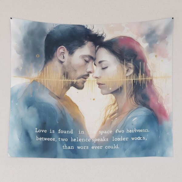 Item preview, Silent Embrace – Where Love Speaks Without Words designed and sold by MyyVibe.