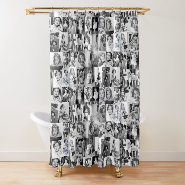 Shirley Temple Collage Shower Curtain