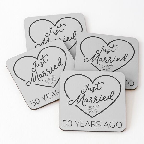 Item preview, Just Married 50 Years Ago III designed and sold by Lemon Pepper.
