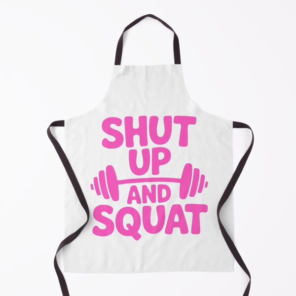 Item preview, Shut Up And Squat! Pink Gym Girly designed and sold by PMCreative.