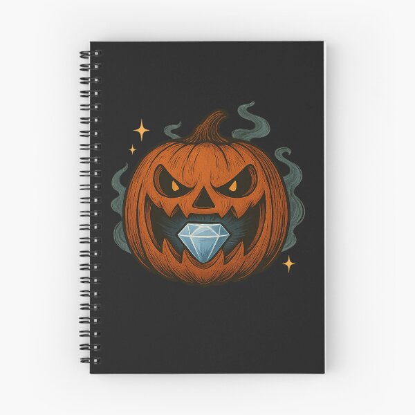 Item preview, Evil Pumpkin with Diamond Smile designed and sold by anna2681.