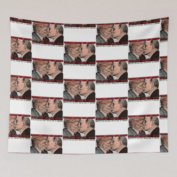Item preview, Fraternal Kiss Trump And Putin designed and sold by colecallahans.