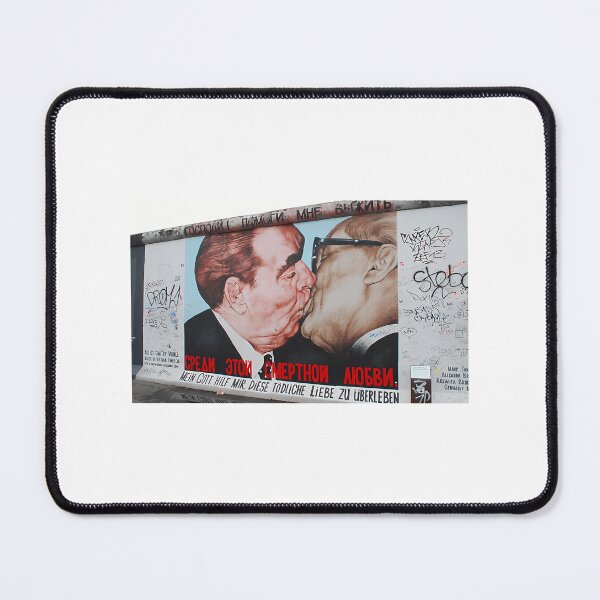 Item preview, Brezhnev And Gorbachev Kissing On Berlin Wall Coffee Mug designed and sold by colecallahans.