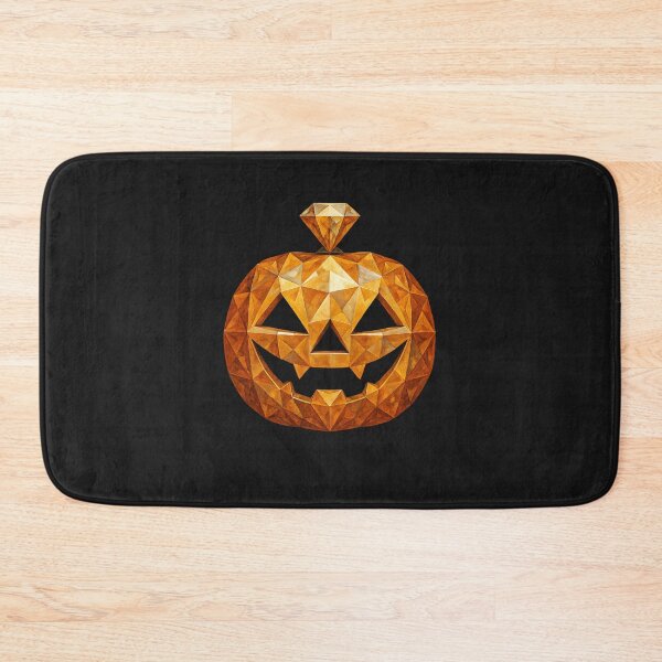 Item preview, Diamond Pumpkin - Sparkling Halloween Jack - o' - Lantem Design designed and sold by anna2681.