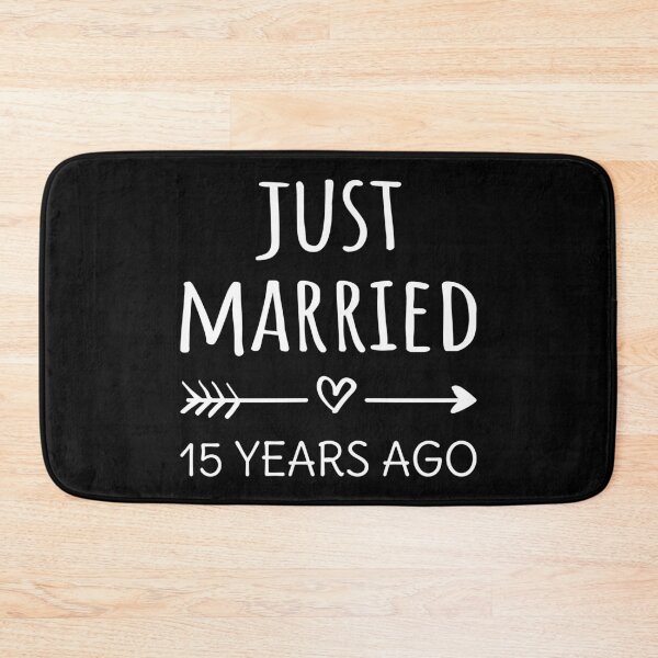 Item preview, Just Married 15 Years Ago I designed and sold by Lemon Pepper.