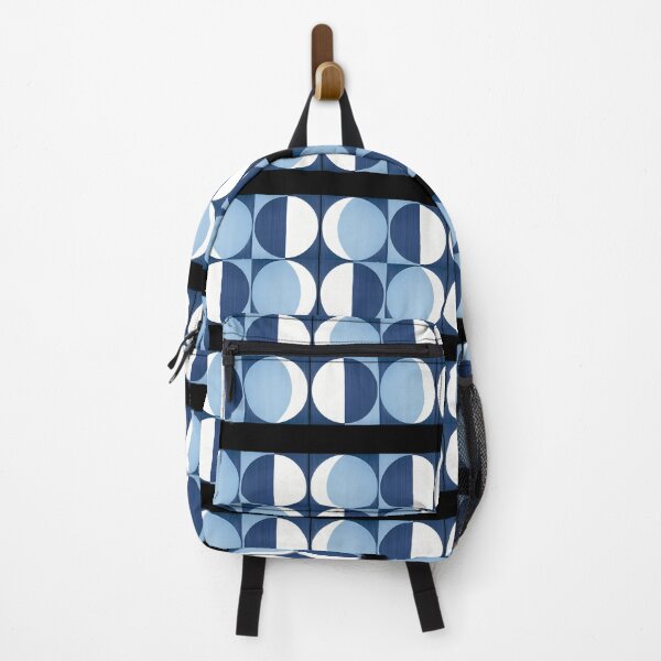 Item preview, Blu Ponti Tiles Pattern Print designed and sold by qemwhgxwwqh92.