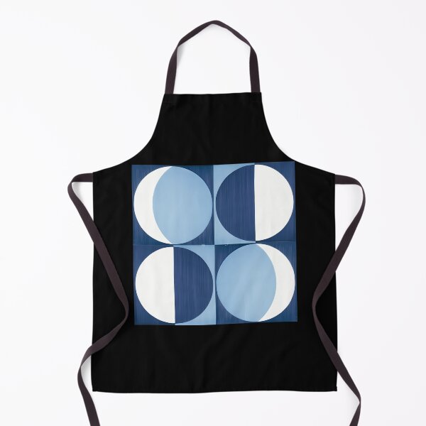 Item preview, Blu Ponti Tiles Pattern Print designed and sold by qemwhgxwwqh92.