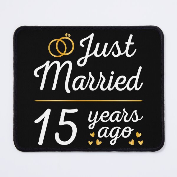 Item preview, Just Married 15 Years Ago II designed and sold by Lemon Pepper.