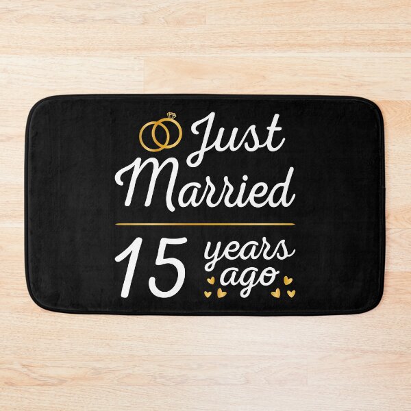 Item preview, Just Married 15 Years Ago II designed and sold by Lemon Pepper.