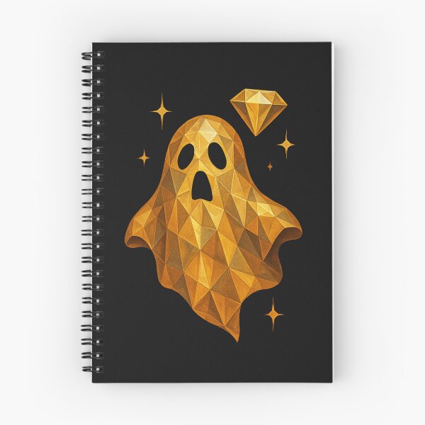 Item preview, Diamond Ghost - Sparkling Geometric Halloween Design designed and sold by anna2681.