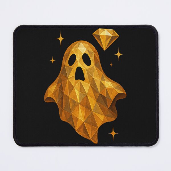 Item preview, Diamond Ghost - Sparkling Geometric Halloween Design designed and sold by anna2681.