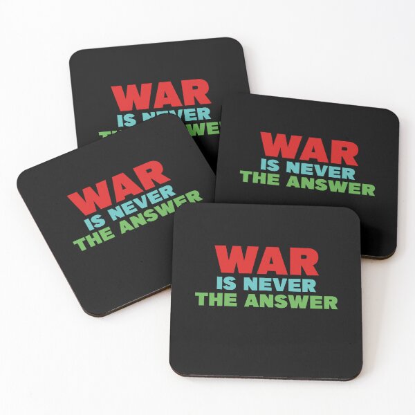 Item preview, WAR IS NEVER THE ANSWER designed and sold by neurostructure.