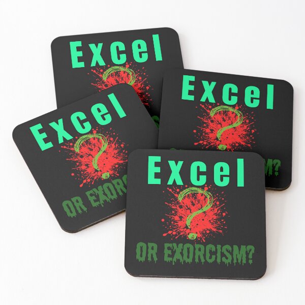 Item preview, Excel or Exorcism? – Bloody Horror Office Halloween Design designed and sold by Kindloom.