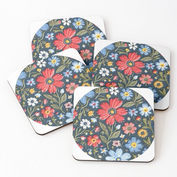 Item preview, plaster floral pattern colorful flowery design designed and sold by SmashingDeals.