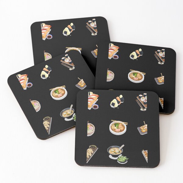 Item preview, 9 Japanese Dishes 	s Pixel Art 	 	 designed and sold by xpbmqsbn45.