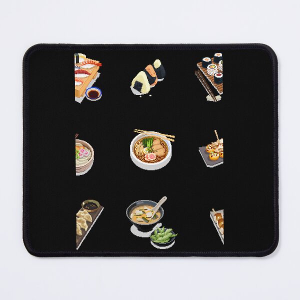 Item preview, 9 Japanese Dishes 	s Pixel Art 	 	 designed and sold by xpbmqsbn45.