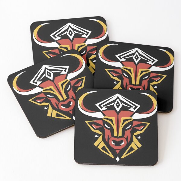 Item preview, Bold Idu Mishmi Bull Tribal Motif Artwork designed and sold by Haus Of K.