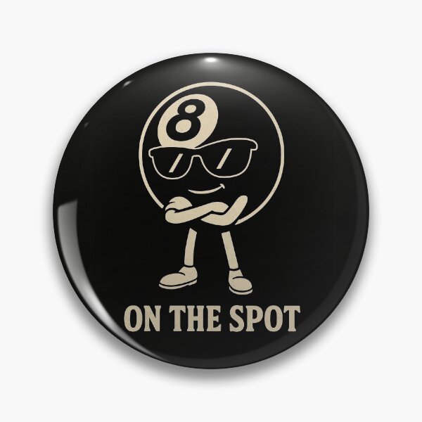 Item preview, On the Spot – Retro 8-Ball Character designed and sold by tarotstarostina.