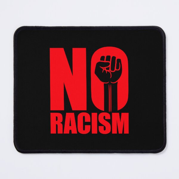 Item preview, No Racism Human Rights Against Ethnic Hatred Quote Statement designed and sold by shirt-o-mat.
